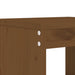 Taburete de bar 2 buc. maro miere 40x36x75 cm lemn masiv de pin - WALTI WALTI
