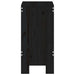 Taburete de bar, 2 buc., negru, 40x36x75 cm, lemn masiv de pin - WALTI WALTI