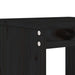 Taburete de bar, 2 buc., negru, 40x36x75 cm, lemn masiv de pin - WALTI WALTI