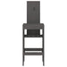 Scaune de bar, 2 buc., gri, 40x42x120 cm, lemn masiv de pin - WALTI WALTI