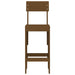 Taburete bar 2 buc. maro miere 40x48,5x115,5 cm lemn masiv pin - WALTI WALTI