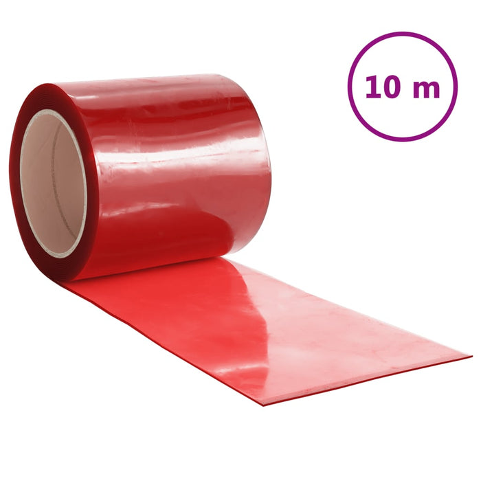 Perdea pentru ușă, roșu, 200 mmx1,6 mm 10 m, PVC - WALTI WALTI