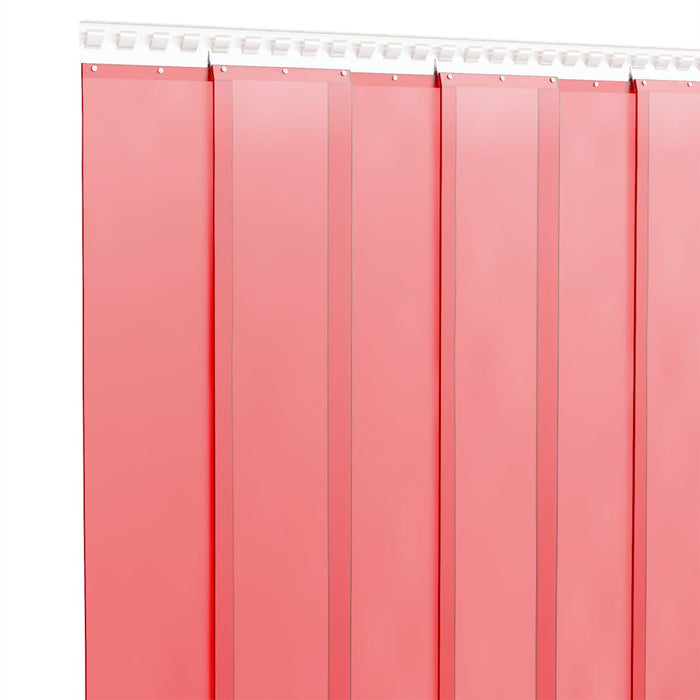 Perdea pentru ușă, roșu, 200 mmx1,6 mm 10 m, PVC - WALTI WALTI