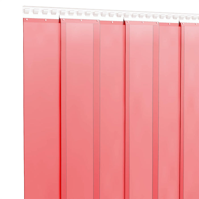 Perdea pentru ușă, roșu, 200 mmx1,6 mm 25 m, PVC - WALTI WALTI