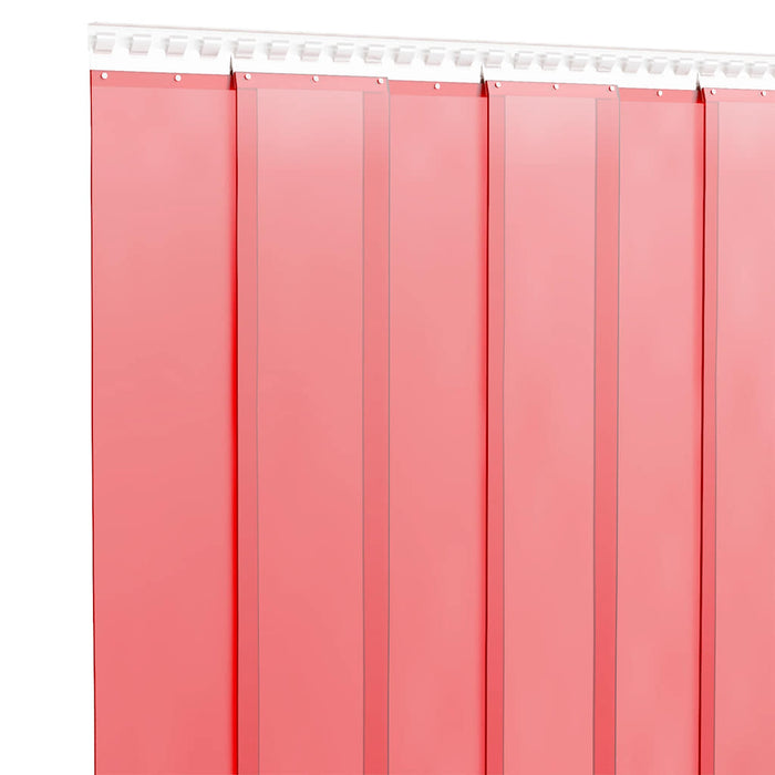 Perdea pentru ușă, roșu, 200 mmx1,6 mm 50 m, PVC - WALTI WALTI