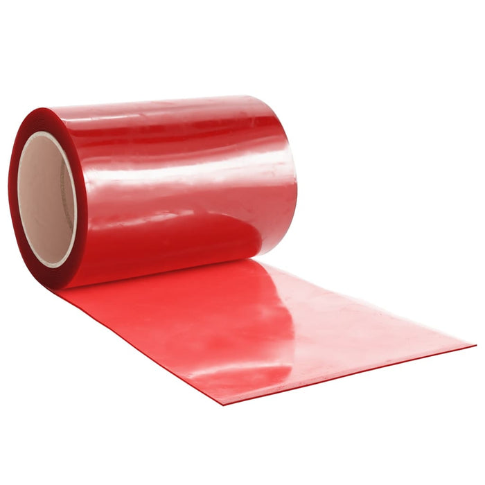 Perdea pentru ușă, roșu, 300 mmx2,6 mm 10 m, PVC - WALTI WALTI