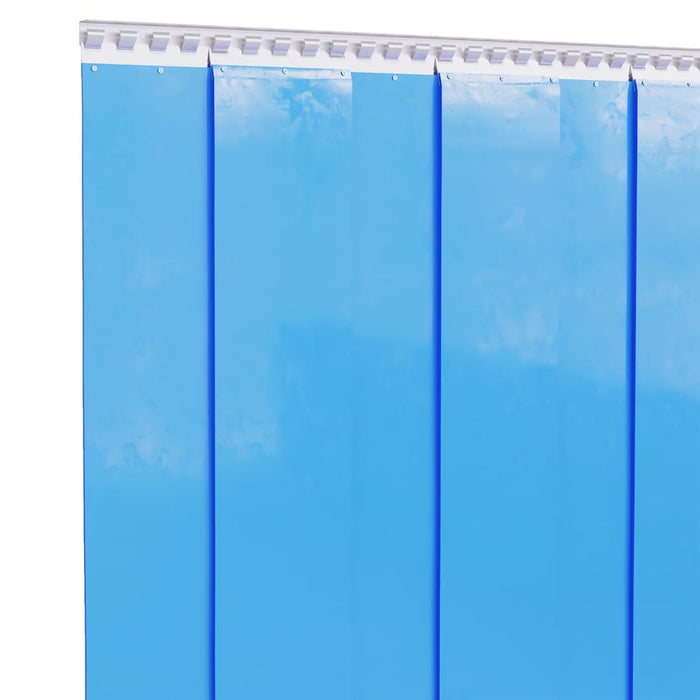 Perdea pentru ușă, albastru, 300 mmx2,6 mm 25 m, PVC - WALTI WALTI