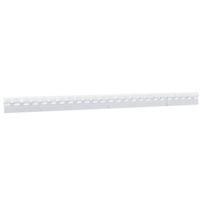 Plăci de conectare, 6 buc., argintiu, 20 cm, oțel inoxidabil - WALTI WALTI