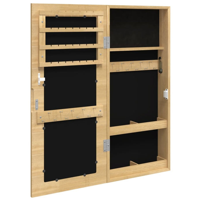 Dulap de bijuterii cu oglindă montat pe perete, 30x8,5x67 cm - WALTI WALTI