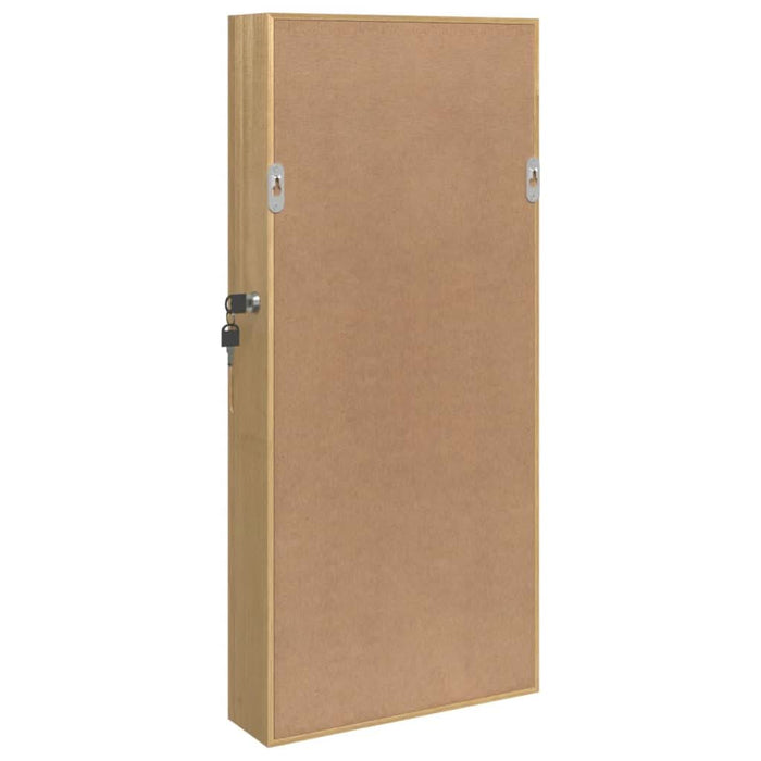 Dulap de bijuterii cu oglindă montat pe perete, 30x8,5x67 cm - WALTI WALTI