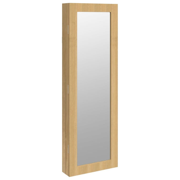 Dulap de bijuterii cu oglindă montat pe perete, 30x8,5x90 cm - WALTI WALTI