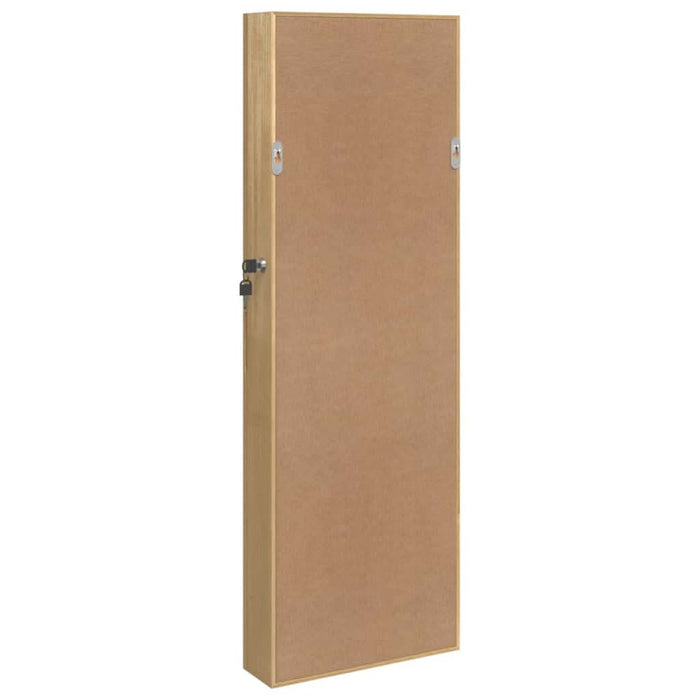 Dulap de bijuterii cu oglindă montat pe perete, 30x8,5x90 cm - WALTI WALTI
