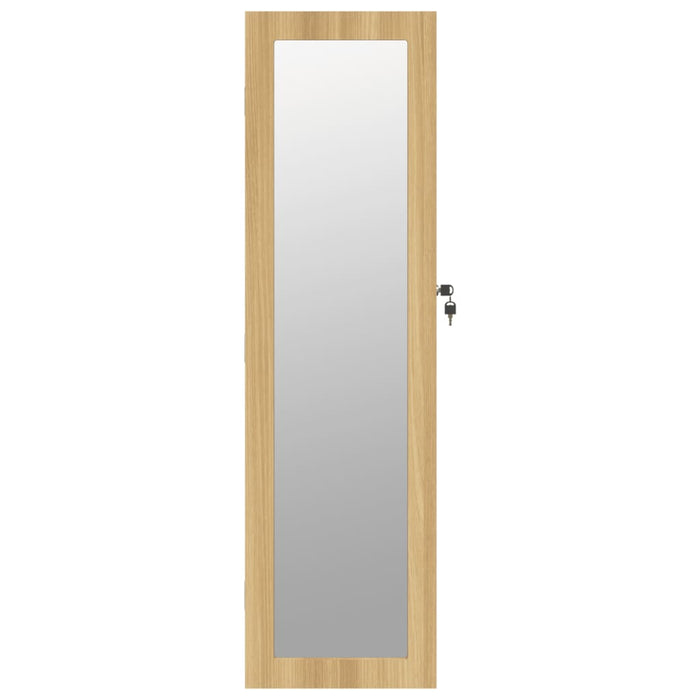 Dulap de bijuterii cu oglindă montat pe perete 30x8,5x106 cm - WALTI WALTI