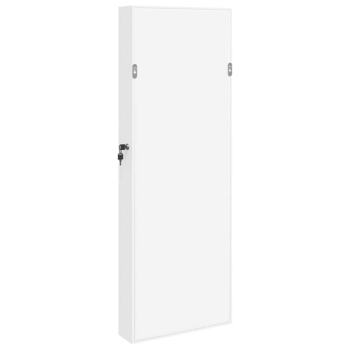 Dulap de bijuterii cu oglindă de perete, alb, 37,5x10x106 cm - WALTI WALTI