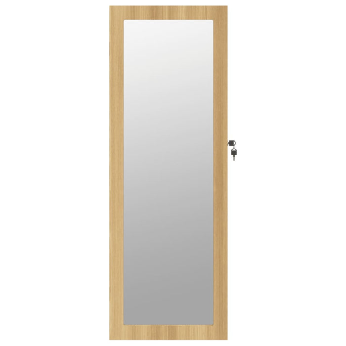 Dulap de bijuterii cu oglindă montat pe perete 37,5x10x106 cm - WALTI WALTI