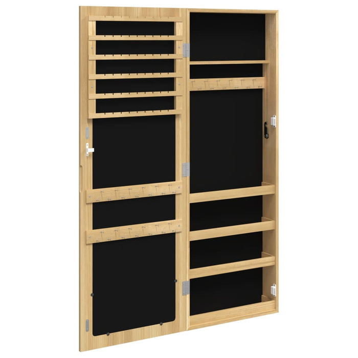 Dulap de bijuterii cu oglindă montat pe perete 37,5x10x106 cm - WALTI WALTI