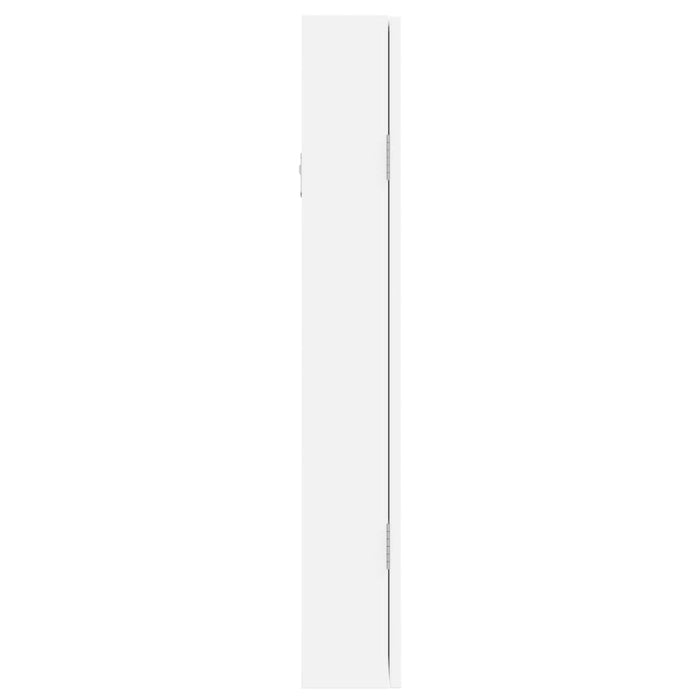 Dulap de bijuterii cu oglindă de perete, alb, 37,5x10x67 cm - WALTI WALTI