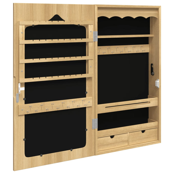 Dulap de bijuterii cu oglindă montat pe perete 37,5x10x67 cm - WALTI WALTI