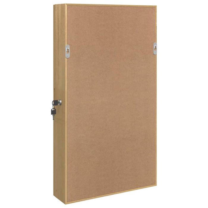 Dulap de bijuterii cu oglindă montat pe perete 37,5x10x67 cm - WALTI WALTI
