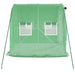 Seră cu un cadru din oțel, verde, 4 m², 2x2x2 m - WALTI WALTI