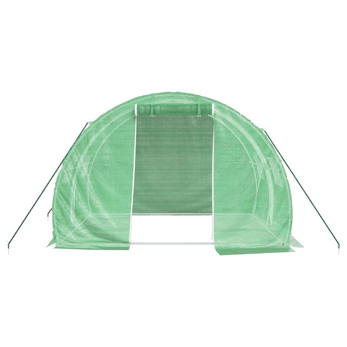 Seră cu un cadru din oțel, verde, 6 m², 3x2x2 m - WALTI WALTI