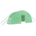 Seră cu cadru din oțel, verde, 12 m², 6x2x2,85 m - WALTI WALTI