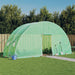 Seră cu cadru din oțel, verde, 12 m², 6x2x2,85 m - WALTI WALTI