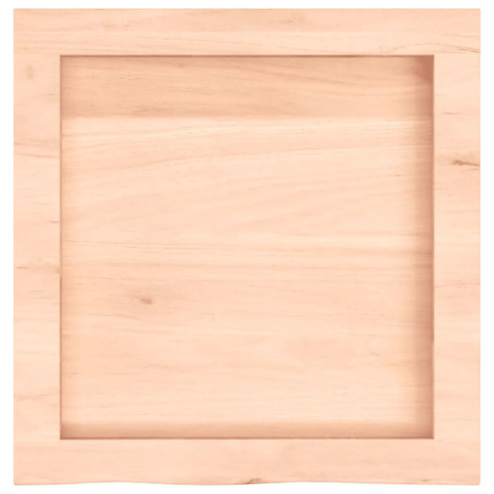 Poliță de perete, 40x30x(2-6) cm, lemn masiv de stejar netratat - WALTI WALTI