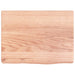 Raft de perete maro deschis 40x30x(2-4) cm lemn stejar tratat - WALTI WALTI