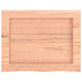 Raft de perete maro deschis 40x30x(2-6) cm lemn stejar tratat - WALTI WALTI