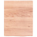 Raft de perete maro deschis 40x50x(2-4) cm lemn stejar tratat - WALTI WALTI