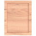 Raft de perete maro deschis 40x50x(2-4) cm lemn stejar tratat - WALTI WALTI