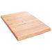 Raft de perete maro deschis 40x60x(2-4) cm lemn stejar tratat - WALTI WALTI