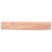 Raft perete maro deschis 60x10x4 cm lemn masiv stejar tratat - WALTI WALTI