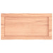 Raft de perete maro deschis 60x30x(2-6) cm lemn stejar tratat - WALTI WALTI