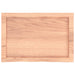 Raft de perete maro deschis 60x40x(2-4) cm lemn stejar tratat - WALTI WALTI