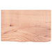 Raft de perete maro deschis 60x40x(2-6) cm lemn stejar tratat - WALTI WALTI
