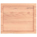 Raft de perete maro deschis 60x50x(2-6) cm lemn stejar tratat - WALTI WALTI