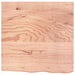 Raft de perete maro deschis 60x60x(2-4) cm lemn stejar tratat - WALTI WALTI