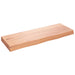 Raft de perete maro deschis 80x30x(2-6) cm lemn stejar tratat - WALTI WALTI