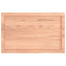 Raft de perete maro deschis 80x50x(2-4) cm lemn stejar tratat - WALTI WALTI