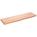 Raft de perete maro deschis 100x30x(2-4) cm lemn stejar tratat - WALTI WALTI