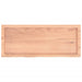 Raft de perete maro deschis 100x40x(2-4) cm lemn stejar tratat - WALTI WALTI