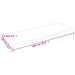 Raft de perete maro deschis 100x40x(2-4) cm lemn stejar tratat - WALTI WALTI