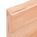 Raft de perete maro deschis 100x50x(2-6) cm lemn stejar tratat - WALTI WALTI
