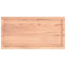 Raft de perete maro deschis 100x50x(2-6) cm lemn stejar tratat - WALTI WALTI