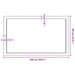 Raft de perete maro deschis 100x60x(2-4) cm lemn stejar tratat - WALTI WALTI