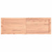 Raft de perete maro deschis 120x40x(2-4) cm lemn stejar tratat - WALTI WALTI