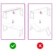 Raft de perete maro deschis 120x40x(2-4) cm lemn stejar tratat - WALTI WALTI