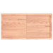 Raft de perete maro deschis 120x60x(2-6) cm lemn stejar tratat - WALTI WALTI